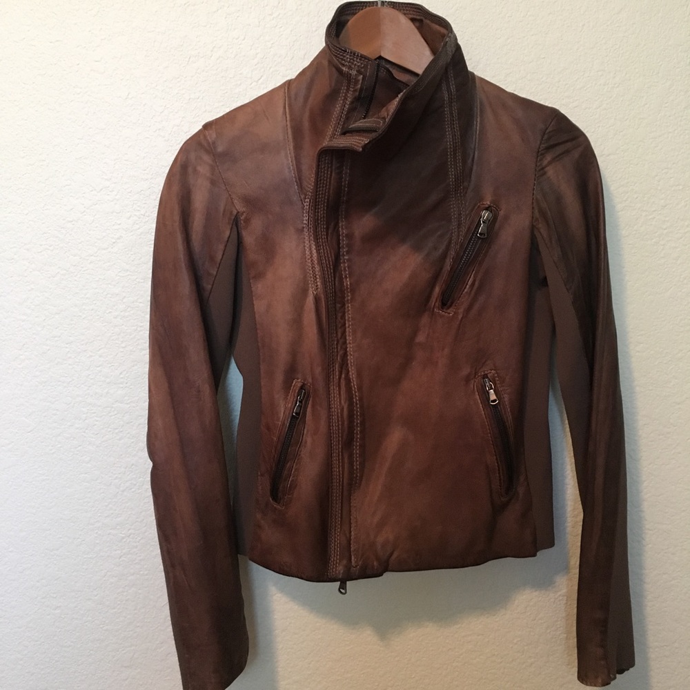 Italian leather jacket